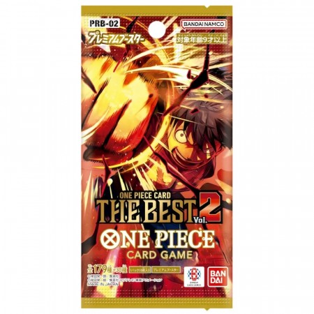 Japansk PRB02 - One Piece Card The Best Vol. 2 Premium Booster Pack