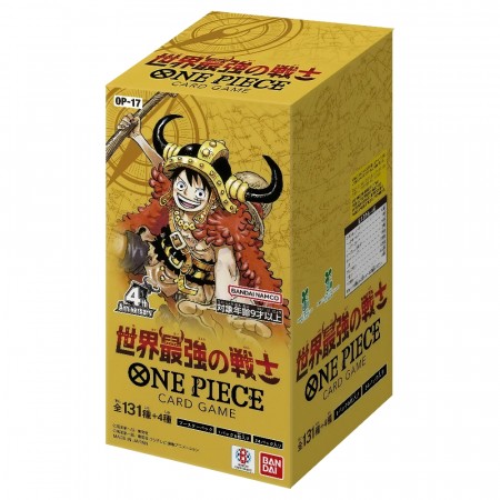 Japansk OP17 - The World's Strongest Warriors Booster Box