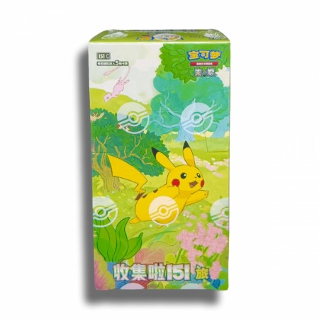 Pokémon Collect 151: Journey Slim Booster Box