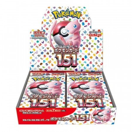 Pokémon Japansk 151 Booster Box